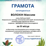 ВОЛОХІН Максим